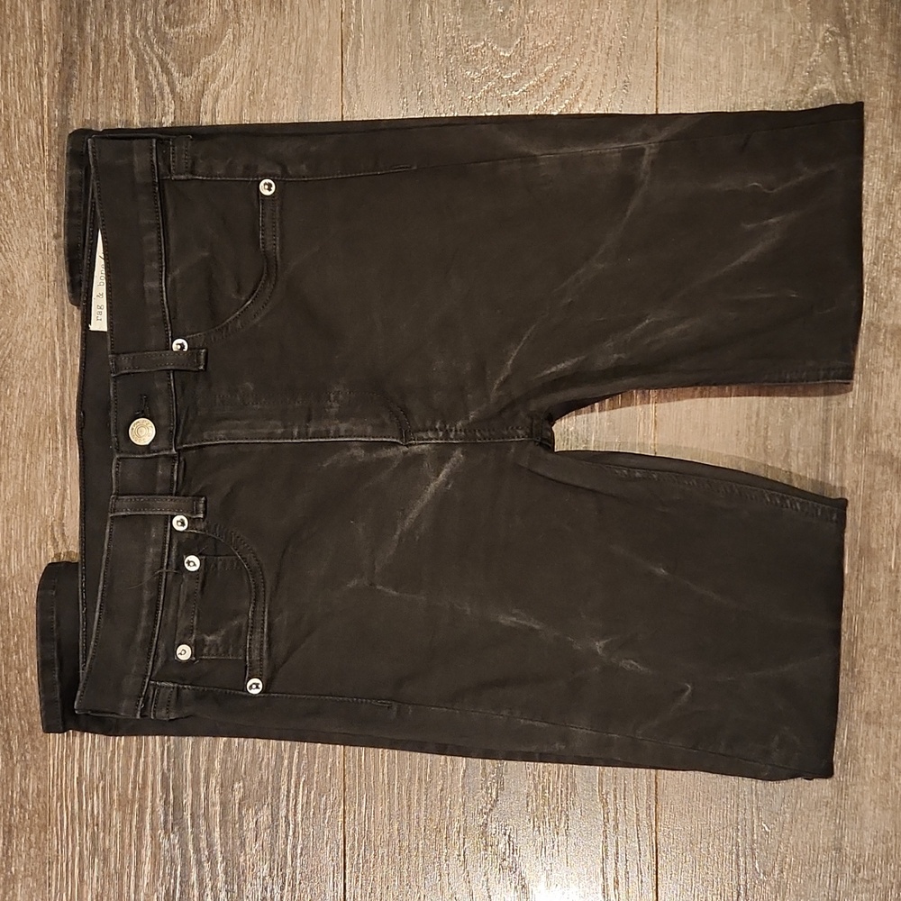 rag & bone Women's High Rise Jeans - Black